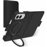 iPhone Duo MagSafe Folio Copenhagen Kickstand ICON + Ring Video Stand Midnight - GRS Certified