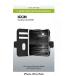 Folio MagSafe iPhone Duo Copenhagen Kickstand ICON + Anneau stand vid&eacute;o Midnight - Certifi&eacute; GRS