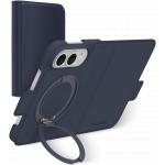 iPhone Duo MagSafe Folio Copenhagen Kickstand ICON + Ring Video Stand Deep Water - GRS Certified