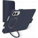 Folio MagSafe iPhone Duo Copenhagen Kickstand ICON + Anneau stand vid&eacute;o Deep Water - Certifi&eacute; GRS