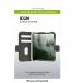 Folio MagSafe iPhone Duo Copenhagen Kickstand ICON + Anneau stand vid&eacute;o ForestShadow - Certifi&eacute; GRS