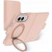 Folio MagSafe iPhone Duo Copenhagen Kickstand ICON + Anneau stand vid&eacute;o Pink Sand - Certifi&eacute; GRS