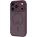 Coque MagSafe iPhone 18 Pro / 17 Pro Grenen Ultra D3O Bordeaux - Certifi&eacute; GRS
