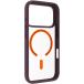 Coque MagSafe iPhone 18 Pro / 17 Pro Grenen Ultra D3O Bordeaux - Certifi&eacute; GRS