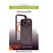 Coque MagSafe iPhone 18 Pro / 17 Pro Grenen Ultra D3O Bordeaux - Certifi&eacute; GRS