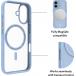 Coque MagSafe iPhone 17 Grenen Bleue - Certifi&eacute; GRS