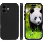 Folio Coque Magnétique MagSafe iPhone 16 Lynge Cuir Fonction Stand Noir