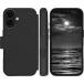 Folio Coque Magn&eacute;tique MagSafe iPhone 16 Lynge ICON Fonction Stand Midnight - Certifi&eacute; GRS