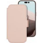 Folio Coque Magn&eacute;tique MagSafe iPhone 16 Lynge ICON Fonction Stand Pink Sand - Certifi&eacute; GRS
