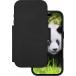 Folio Coque Magn&eacute;tique MagSafe iPhone 18 Pro / 17 Pro Lynge Cuir Fonction Stand Noir
