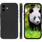 Folio Coque Magnétique MagSafe iPhone 16 Plus Lynge Cuir Fonction Stand Noir