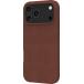 Folio Coque Magn&eacute;tique MagSafe iPhone 18 Pro Max / 17 Pro Max Lynge Cuir Fonction Stand Marron Fonc&eacute;