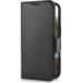 Folio iPhone 16 Oslo Pro Cuir Vegan Fonction Stand Noir - Certifié GRS