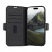 Folio iPhone 16 Pro Max Oslo Pro Cuir Vegan Fonction Stand Noir - Certifi&eacute; GRS