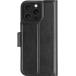 Folio iPhone 16 Pro Max Oslo Pro Cuir Vegan Fonction Stand Noir - Certifi&eacute; GRS