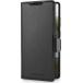 Folio Samsung Galaxy S25 Ultra Oslo Pro Cuir Vegan Fonction Stand Noir - Certifié GRS