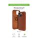 Coque MagSafe iPhone 15 Roskilde Cuir Tan