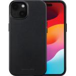 Coque MagSafe iPhone 15 Roskilde Cuir Noire