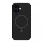 Coque MagSafe iPhone 16 Roskilde Kickstand ICON Midnight