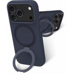 Coque MagSafe iPhone 18 Pro / 17 Pro Roskilde Kickstand ICON + Anneau stand vid&eacute;o Deep Water - Certifi&eacute; GRS