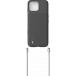 Coque Doro Aurora A30 + Bandoulière Graphite Noir
