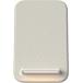 Chargeur sans fil 20W Qi Stand + Chargeur Blanc et Argent