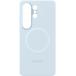 Coque Magnet Samsung Galaxy S26 Ultra Silicone Bleu Clair