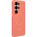 Coque Magnet Samsung Galaxy S26 Ultra Silicone Rouge corail