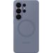 Coque Magnet Samsung Galaxy S26 Ultra Silicone Bleu-violet