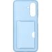 Coque Samsung Galaxy A17 4G/5G Card Slot Porte-carte intégré Bleue Arctique