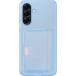 Coque Samsung Galaxy A56 5G Card Slot Porte-carte int&eacute;gr&eacute; Bleue Arctique