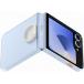 Coque Samsung Galaxy Z Flip 6 Anneau selfie Transparente