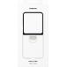 Coque Samsung Galaxy Z Flip 6 Anneau selfie Transparente