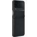 Samsung G Z Flip 4 Leather Case Black Samsung