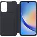 Folio Samsung Galaxy A34 5G S View Cover avec fenêtre transparente Noir