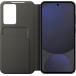 Folio Samsung Galaxy S24 FE S View Cover avec fenêtre transparente Noir