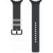Bracelet Samsung Galaxy Watch Series Sport Silicone 130mm M/L 20mm Noir