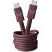 USB C to USB C Fabriq Cable 2m Deep Mauve Fresh'n Rebel