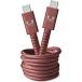 USB C to USB C Fabriq Cable 2m Safari Red Fresh'n Rebel