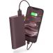 Powerbank 12000mAh 1 port USB A Deep Mauve