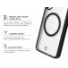 Coque renforc&eacute;e Magnet Samsung Galaxy S26 Ultra AIR Frost 3m Noire + Garantie &agrave; vie