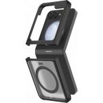 Coque renforc&eacute;e Magnet Samsung Galaxy Z Flip 6 / Flip 7 FE DUO Frost 2m Noire + Garantie &agrave; vie