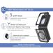 Samsung Galaxy Z Flip 6 / Flip 7 FE Magnet Reinforced Case DUO Frost 2m Black + Lifetime Warranty