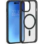 Coque renforcée MagSafe iPhone 15 AIR Frost 3m Noire + Garantie à vie
