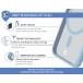 iPhone 15 MagSafe Reinforced Case AIR Frost 3m Sky Blue + Lifetime Warranty