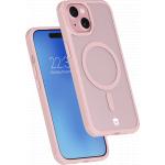 Coque renforcée MagSafe iPhone 15 AIR Frost 3m Rose + Garantie à vie