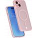 Coque renforcée MagSafe iPhone 15 AIR Frost 3m Rose + Garantie à vie