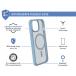 iPhone 15 Plus Magnetic MagSafe Reinforced Case AIR Frost 3m Sky Blue + Lifetime Warranty