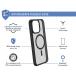 iPhone 15 Pro Max MagSafe Reinforced Case AIR Frost 3m Black + Lifetime Warranty
