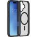 Coque renforcée MagSafe iPhone 16 AIR Frost 3m Noire + Garantie à vie